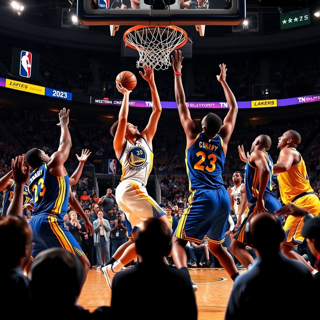 1xBit体育在线登录-库里率队发挥出色，勇士击败湖人蝉联西部冠军！