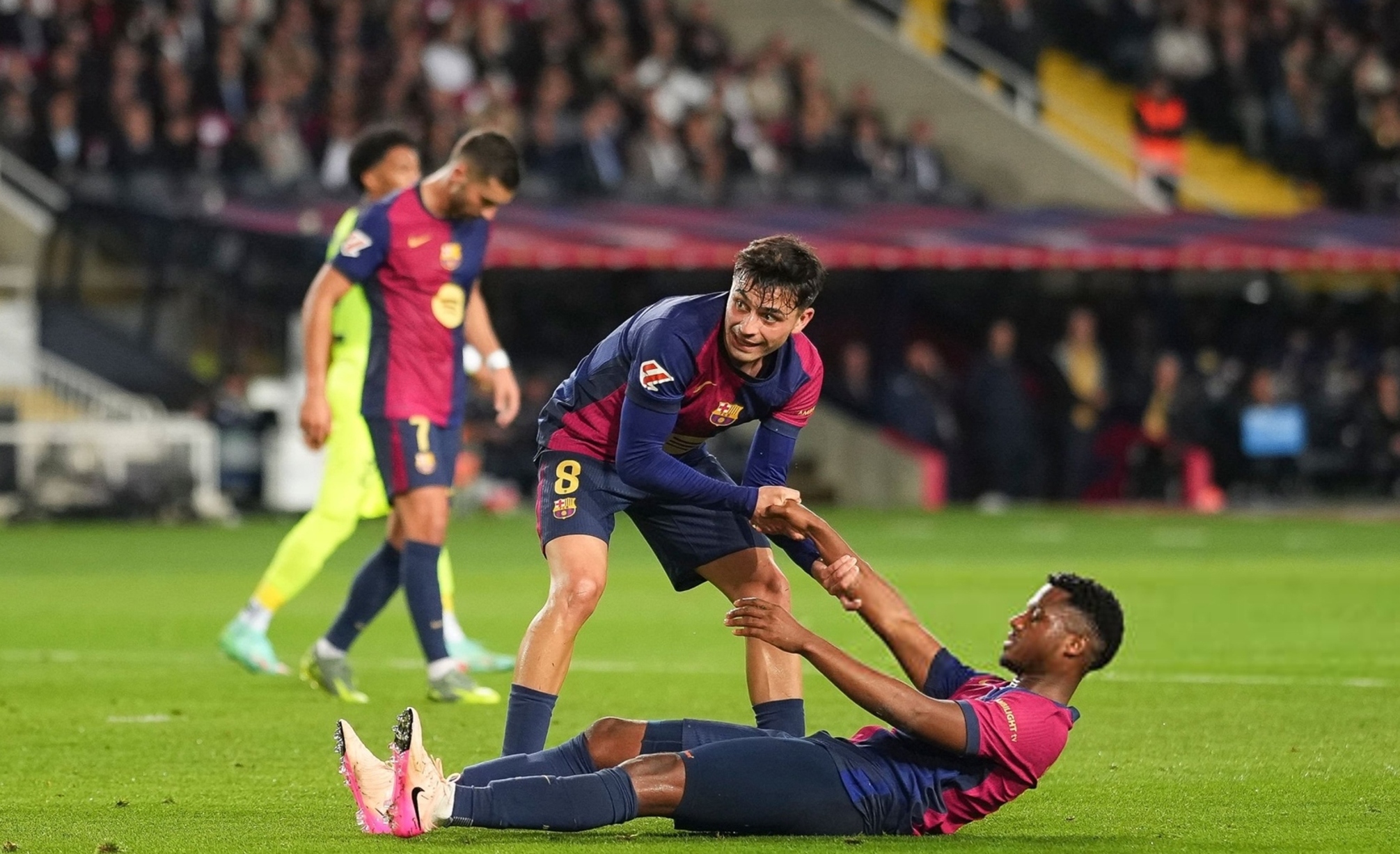 关于马竞客场失利，巴萨向冠军发起冲击的信息